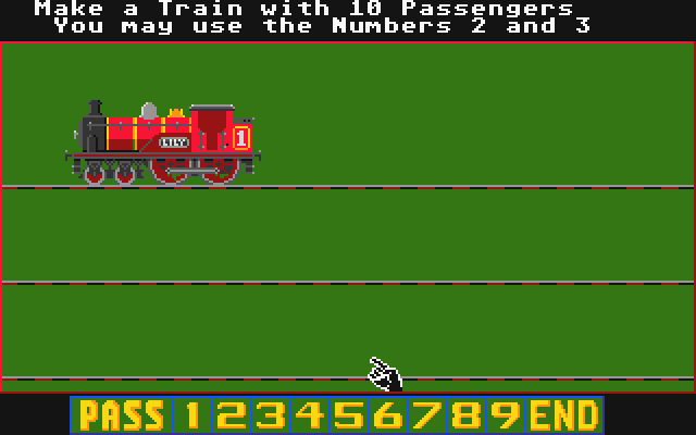 Numbers atari screenshot